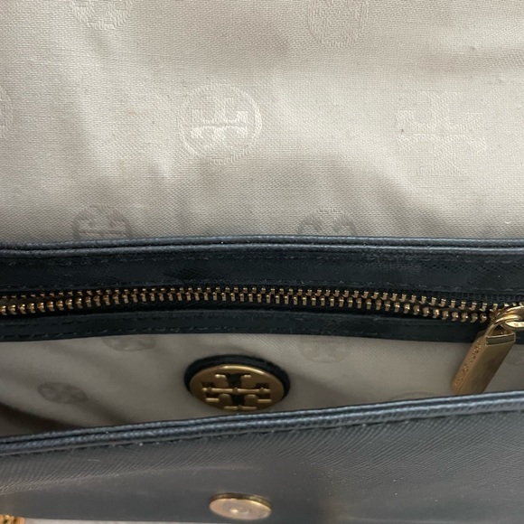 Tort Burch black leather bag - Picture 2 of 4